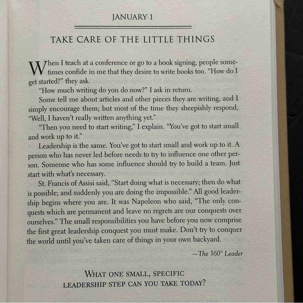 The Maxwell Daily Reader by John C. Maxwell | Personal Development | HC - Picture 11 of 11